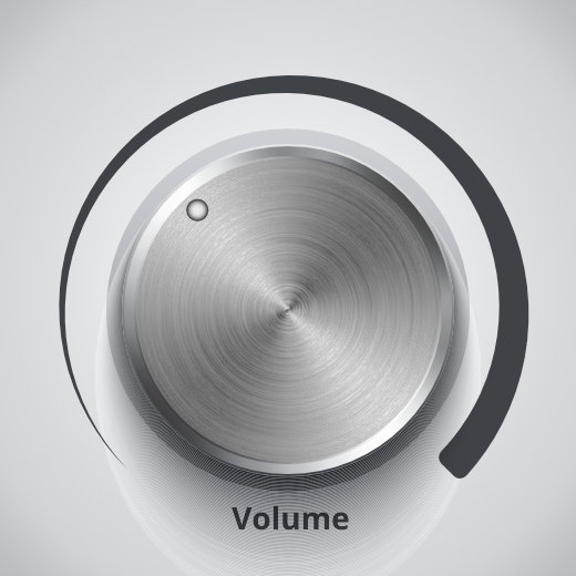 Innerer Lautstärkenregler