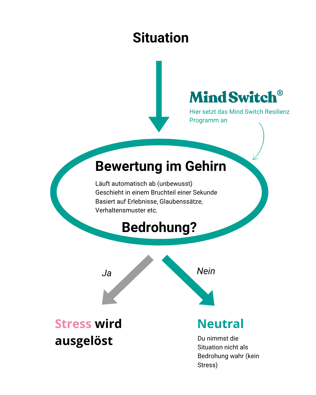 Mit Mind Switch bewertest du eine Situation anders